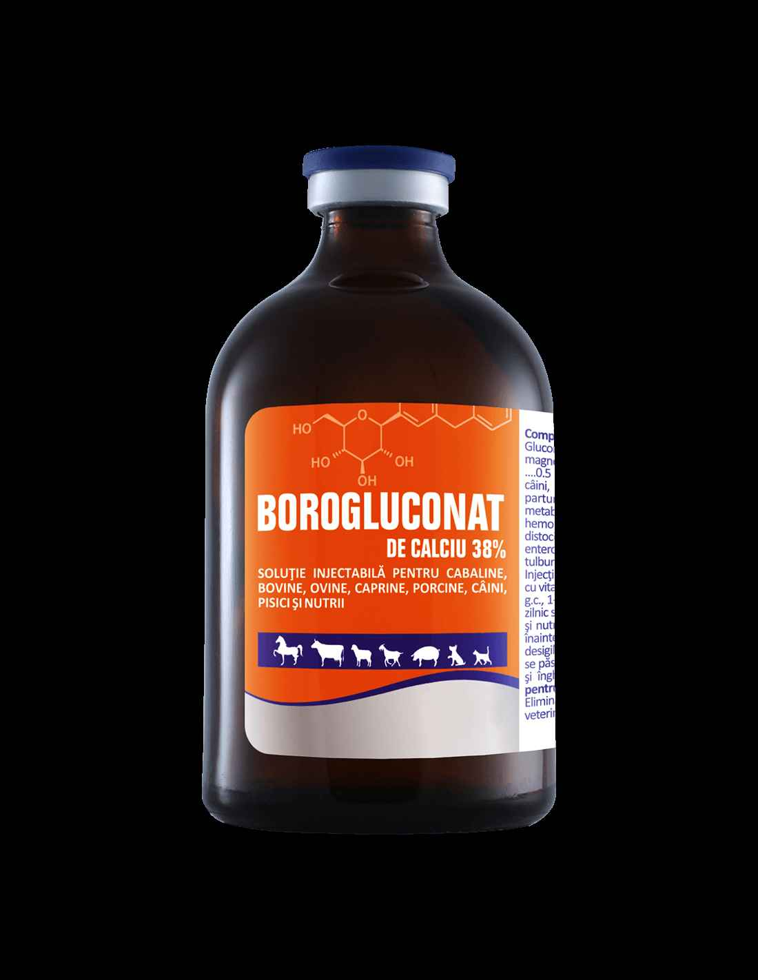Borogluconate Calcium 38% Injectable Solution 500ml