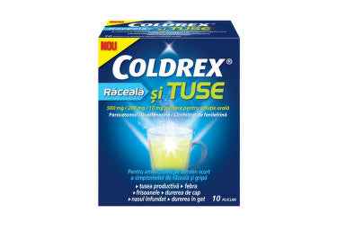 Coldrex Cold and Cough 10 Sachets – Quick Relief