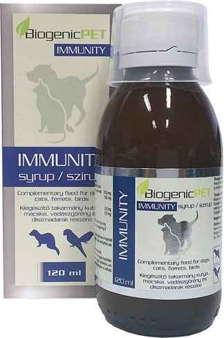 Biogenic Pet Immunity Syrup - 120ml Immune Booster for Pets
