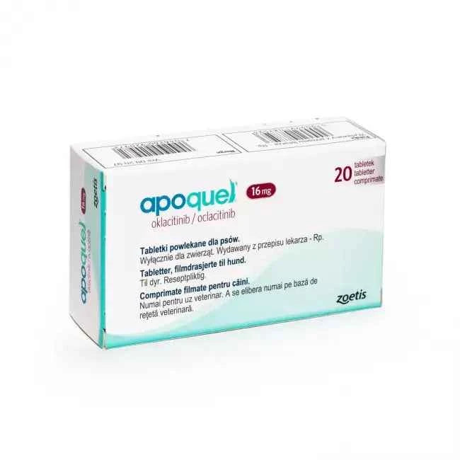 Apoquel 16mg - 20 Tablets for Dogs | Effective Allergy Treatment