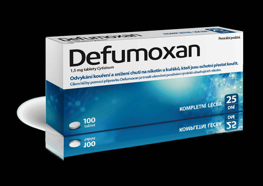 Defumoxan 1.5 mg x 100 – Anti-Smoking Tablets