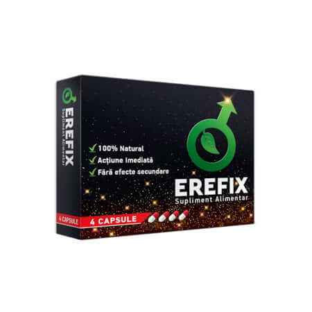 Erefix - 4 Capsules for Potency and Erection Support